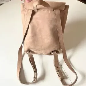 ABLE Nubuck Suede Leather Backback Bag Small Alem Backpack – ABLE main image 4